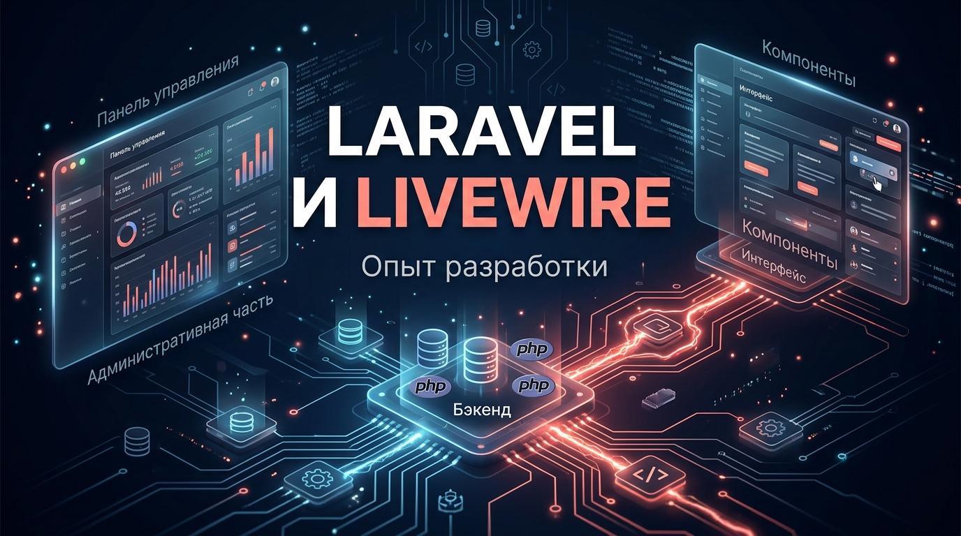 Laravel + Livewire: опыт реальной разработки и подводные камни